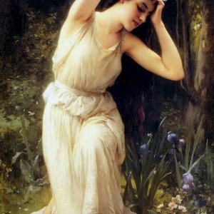 charles amable lenoir a nymph in the forest.jpg