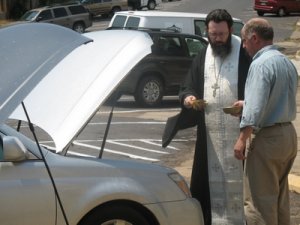 car blessing.JPG