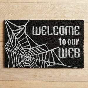 Details about NWT PIER I OUTDOOR HALLOWEEN DOOR MAT- WELCOME TO OUR WEB.jpeg