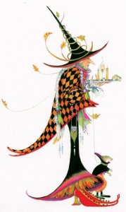 Harlequin Witch & Weasel, Patience Brewster.jpeg