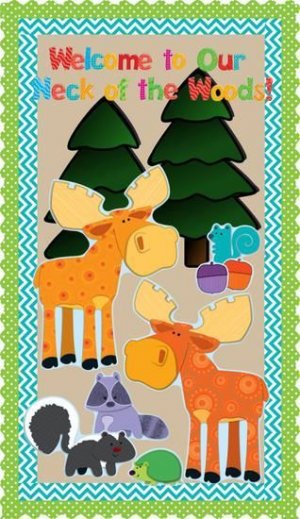 Welcome to Our Neck of the Woods! - Camping Themed Welcome Board.jpeg