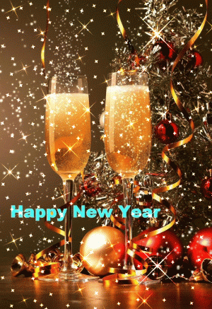 ╰☆╮HAPPY NEW YEAR!!♡♥❤️★ LET IT BE SPARKLY ❤️….gif