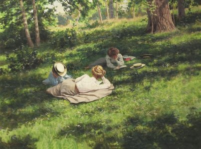 three women in summer johann krouthen.jpg