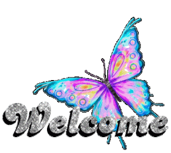 Welcome Butterfly Glitter.gif