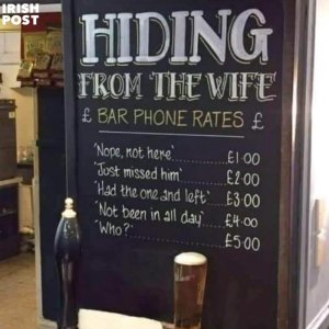 Irish Pub Hiding from the wife rates.....jpg