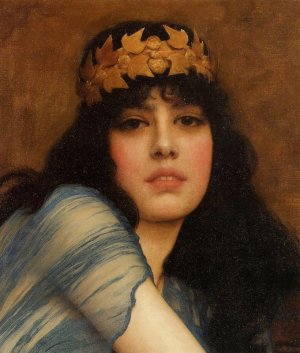 head of a girl john william godward.jpg