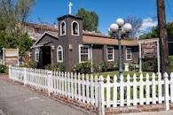 Image result for did the reagans get married in the little brown church in the valley