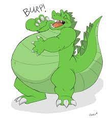 stuffed belching croc by canson -- Fur Affinity [dot] net