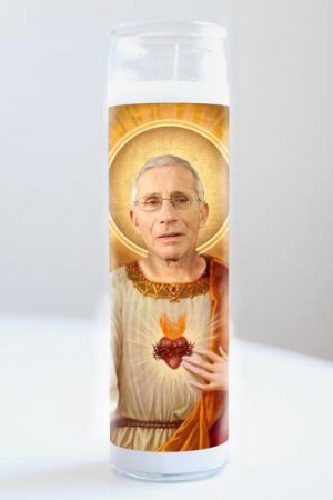 fauci prayer candle covid joke.jpeg