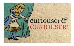 Victoria and Albert Museum Curiouser and Curiouser Coir Doormat - Entryways