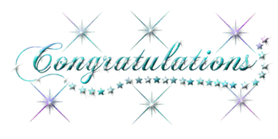 Congrats Teal Glitter.gif