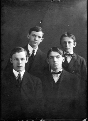 1900-006 Taylor collection Meagher brothers FXM, WGM, CXM and XXM c1900 mergedx.jpg