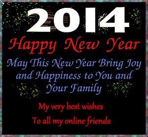 happy new year.2014 Friends on line.jpg
