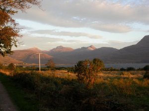 autumn sun on Upper Loch Torridon.jpg