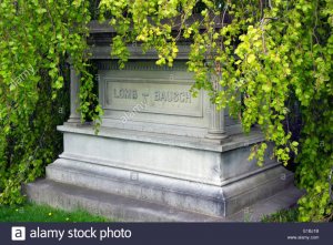 lomb-bausch-grave-in-mount-hope-cemetery-rochester-ny-E1BJ1B.jpg