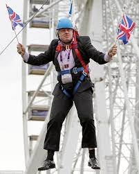 Boris for PM? Hang on! As his zip-wire stunt creates an internet sensation,  one of his fans warns he'd be a disaster at No.10 | Daily Mail Online