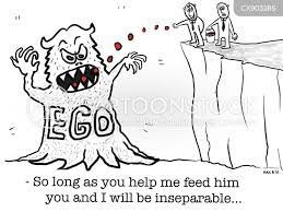 Feeding Your Ego Cartoons and Comics - funny pictures from CartoonStock