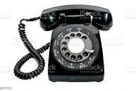 Image result for photo of dial phone