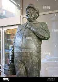 Ralph Kramden Statue, Port Authority Bus Terminal, NYC Stock Photo - Alamy