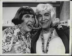 Milton Berle and Bob Hope in drag | Milton berle, Bob hope, Press photo