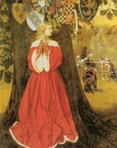 a beautiful  guinevere in red image.jpg