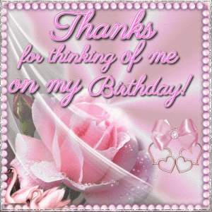 TY HBD Pink Rose.gif