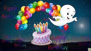 Funny Happy Birthday Song with Casper the Friendly Ghost|Nursery rhyme  songs for children - YouTube