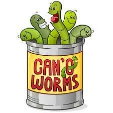 Can Of Worms Cartoon Character Stock Illustration - Download Image Now - Can  of Worms, Fishing, Fishing Hook - iStock