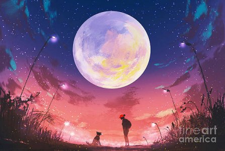young-woman-and-dog-at-beautiful-night-tithi-luadthong.jpg