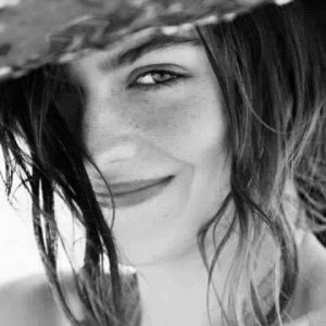 bw hippie smile 4 all me mem laughing.jpg