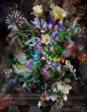 lisa a franks still life with monarchs 4 t.jpg