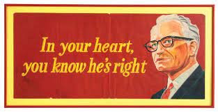 Hake's - BARRY GOLDWATER 1964 ORIGINAL POSTER ART. Hake's - BARRY GOLDWATER 1964 ORIGINAL POSTER ART.