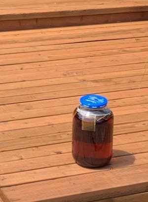 sun tea on deck.jpg