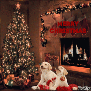 437106-Dogs-By-The-Fireplace-Merry-Christmas.gif