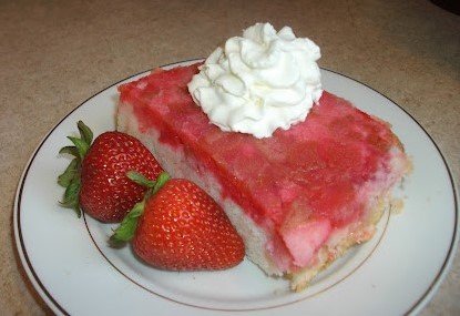 Photo of Rhubarb Strawberry Upside-Down Cake_.JPG