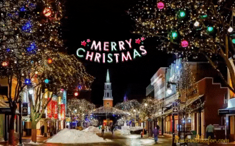 Merry-Christmas Village.gif