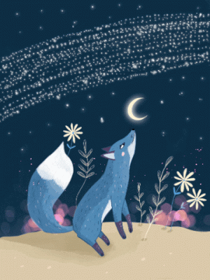 Sweet Dreams Fox GIF by Felicitate88 - Find & Share on GIPHY.gif