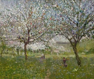 ernest qquost apple tree in bloom.jpg
