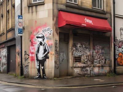 Default_A_city_corner_building_with_graffiti_Banksy_style_0.jpg