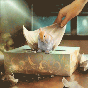 Dry Your Eyes 🐰👀.gif