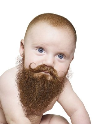 Stock Photos That Make Us Wish More Babies Had Beards.jpeg