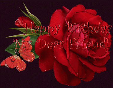 HBD Dear Friend.gif