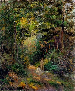 pissarro autumn path through the woods wait til autumn.jpg