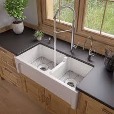 Wall Fireclay Farmhouse Apron Sink ...