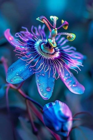 🌺 Celestial Passion Flower 🌺  This enchanting….jpg