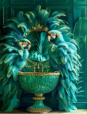 turquoise parrots.jpg