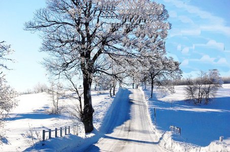 Snowy Road On A Hill.jpg Snowy Road On A Hill.jpg