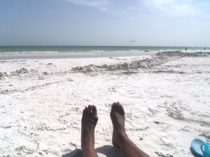 TRosa toes1 at Siesta beach June 25th.JPG