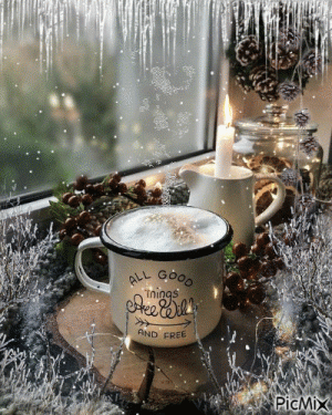 Coffee And Snow.gif