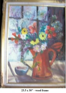 bouquet in orange pot.jpg